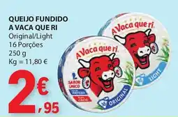 E.Leclerc Queijo fundido a vaca que ri promoção