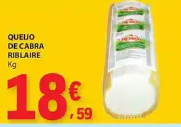 E.Leclerc Queijo de cabra riblaire promoção
