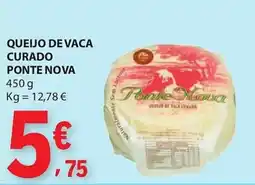 E.Leclerc Queijo de vaca curado ponte nova promoção
