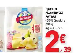 E.Leclerc Queijo flamengo fatias promoção