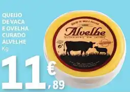 E.Leclerc Queijo de vaca e ovelha curado alvelhe promoção