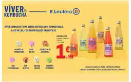 E.Leclerc Kombucha laranja e canela promoção