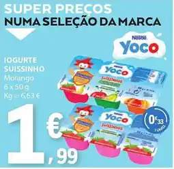 E.Leclerc Iogurte suissinho promoção
