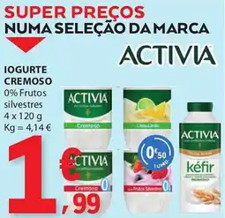 E.Leclerc Iogurte cremoso promoção