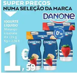E.Leclerc Iogurte líquido promoção