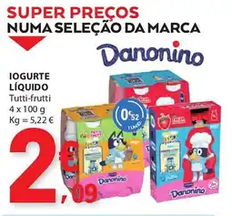 E.Leclerc Iogurte líquido promoção