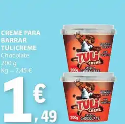 E.Leclerc Creme para barrar tulicreme chocolate promoção
