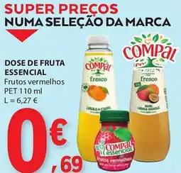 E.Leclerc Dose de fruta essencial promoção