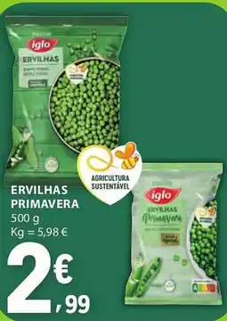 E.Leclerc Ervilhas primavera promoção