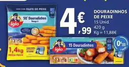E.Leclerc Douradinhos de peixe promoção