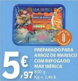 E.Leclerc Preparado para arroz de marisco com refogado mar ibérica promoção