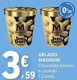 E.Leclerc Gelado magnum promoção