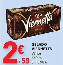 E.Leclerc Gelado viennetta vários promoção