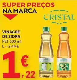 E.Leclerc Vinagre de sidra pet promoção