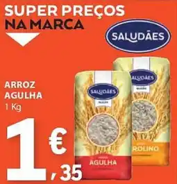 E.Leclerc Arroz agulha promoção