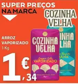 E.Leclerc Arroz vaporizado promoção