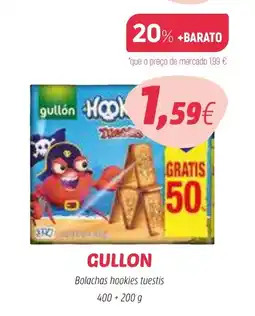 Coviran GULLON Bolachas hookies tuestis promoção