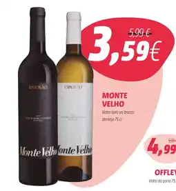 Coviran MONTE VELHO Vinho tinto ou branco alentejo promoção