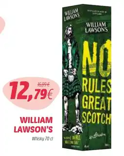 Coviran WILLIAM LAWSON'S Whisky promoção