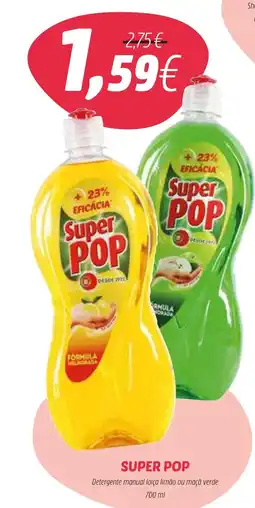 Coviran SUPER POP Detergente manual loiça limão ou maçã verde promoção