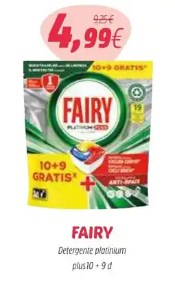 Coviran FAIRY Detergente platinium promoção