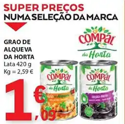 E.Leclerc Grao de alqueva da horta lata promoção