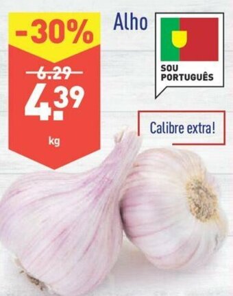 ALDI Alho promoção