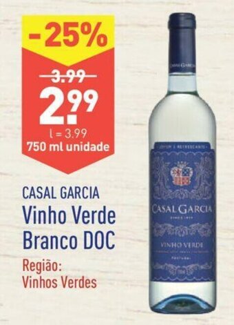 Casal Garcia Vinho Verde Branco DOC 750ml