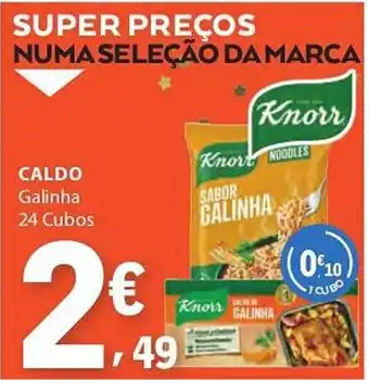 E.Leclerc Caldo galinha knorr promoção