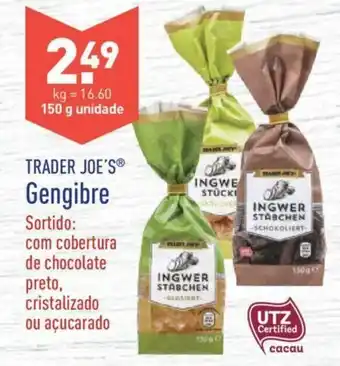 ALDI Trader Joe's Gengibre 150g promoção