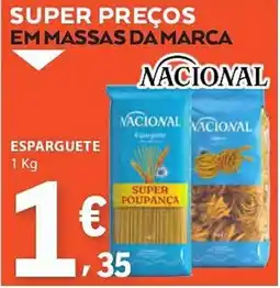 E.Leclerc Esparguete nacional promoção