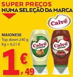 E.Leclerc Maionese calvé promoção