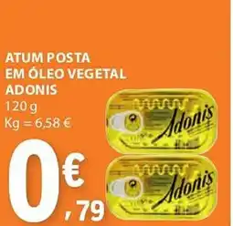 E.Leclerc Atum posta em óleo vegetal adonis promoção