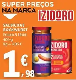 E.Leclerc Salsichas bockwurst promoção