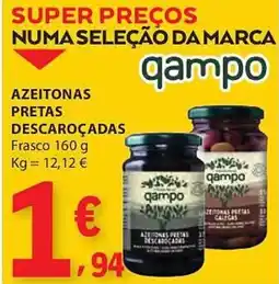 E.Leclerc Azeitonas pretas descaroçadas promoção