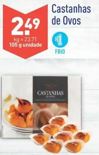 ALDI Castanhas de Ovos 105g promoção