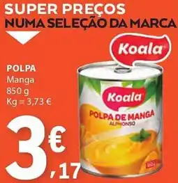 E.Leclerc Polpa manga koala promoção