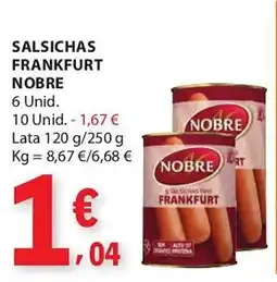 E.Leclerc Salsichast frankfurt nobre promoção