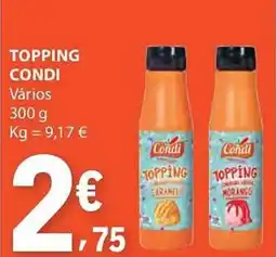 E.Leclerc Topping condi vários promoção