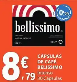 E.Leclerc Cápsulas de café belissimo promoção