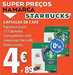 E.Leclerc Cápsulas de café promoção