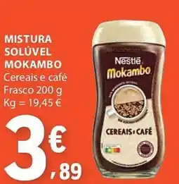 E.Leclerc Mistura solúvel mokambo promoção