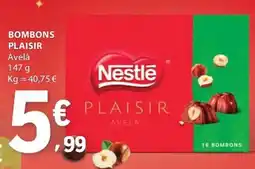 E.Leclerc Bombons plaisir Avelã Nestle promoção