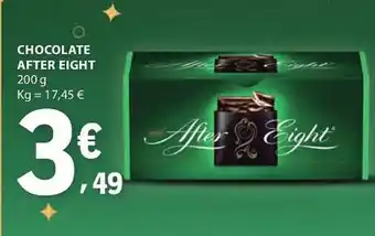 E.Leclerc Chocolate after eight promoção