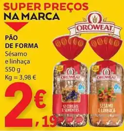 E.Leclerc Pão de forma promoção
