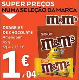 E.Leclerc De chocolate amendoim promoção