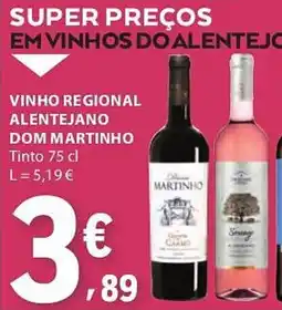 E.Leclerc Vinho regional alentejano dom martinho promoção