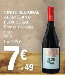 E.Leclerc Vinho regional alentejano flor de sal promoção