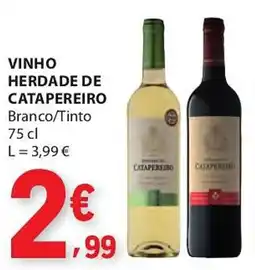 E.Leclerc Vinho herdade de catapereiro promoção