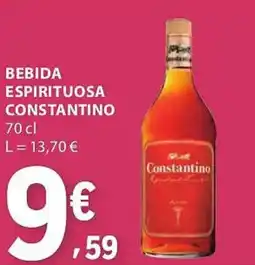 E.Leclerc Bebida espirituosa constantino promoção